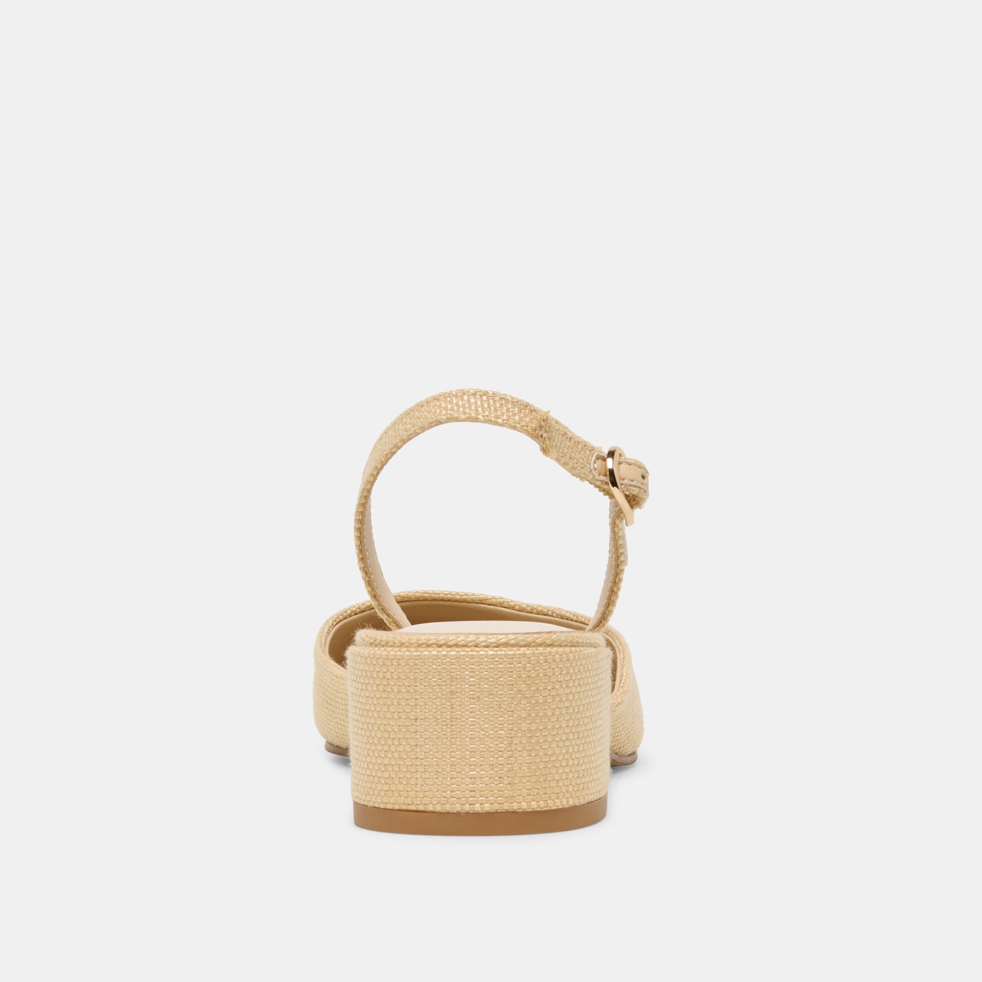 CAREL HEELS LIGHT NATURAL RAFFIA