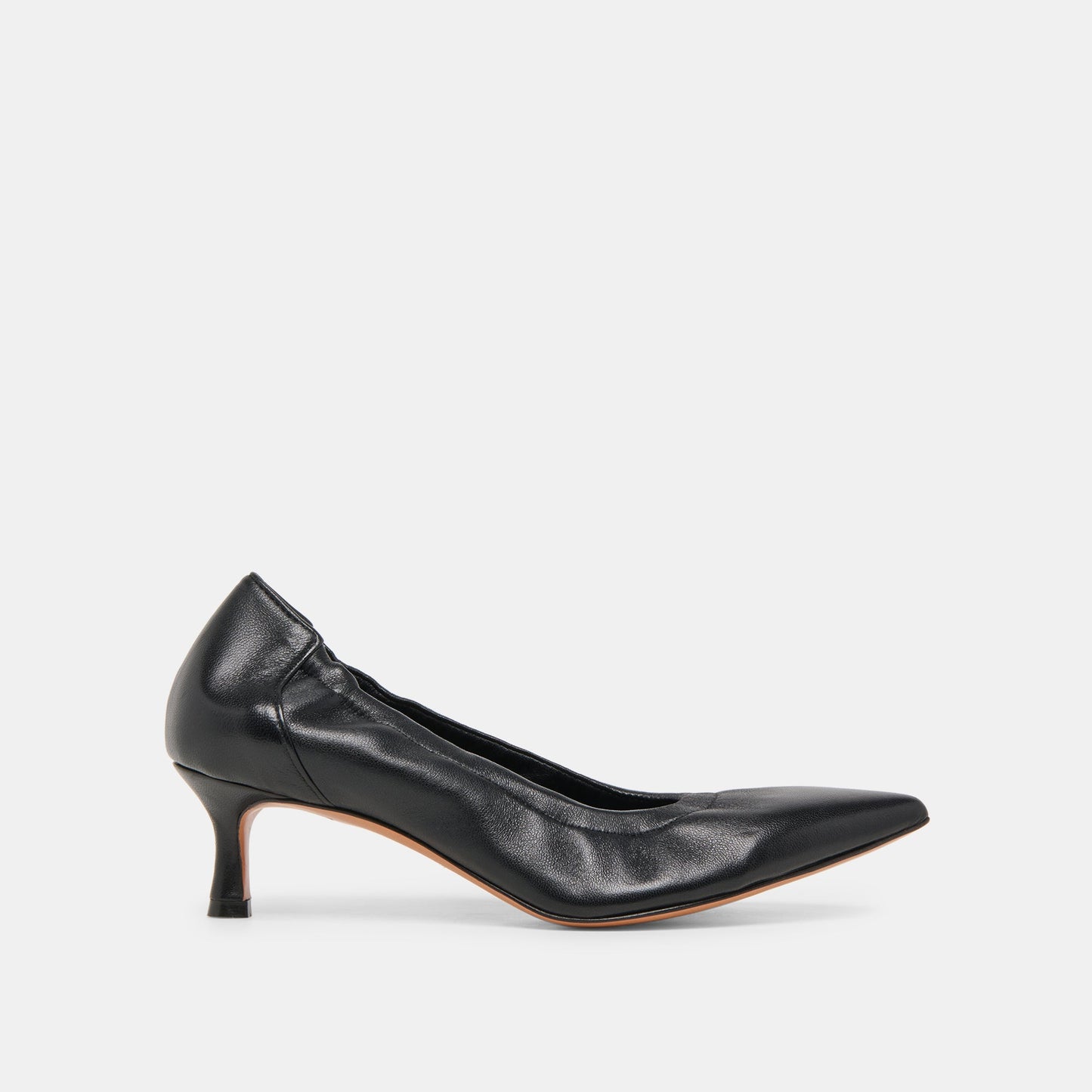 CELTIN HEELS BLACK LEATHER