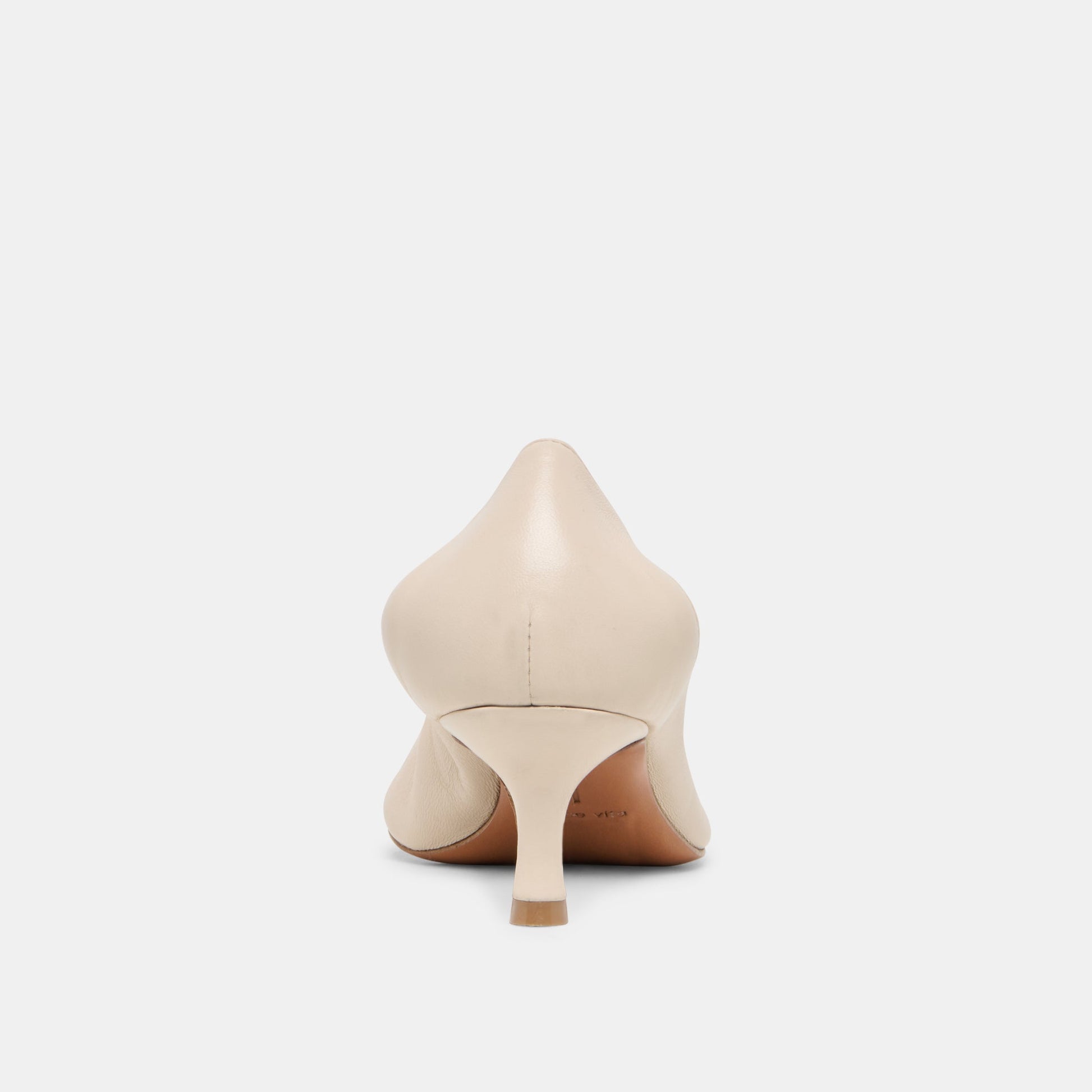 CELTIN HEELS OFF WHITE LEATHER