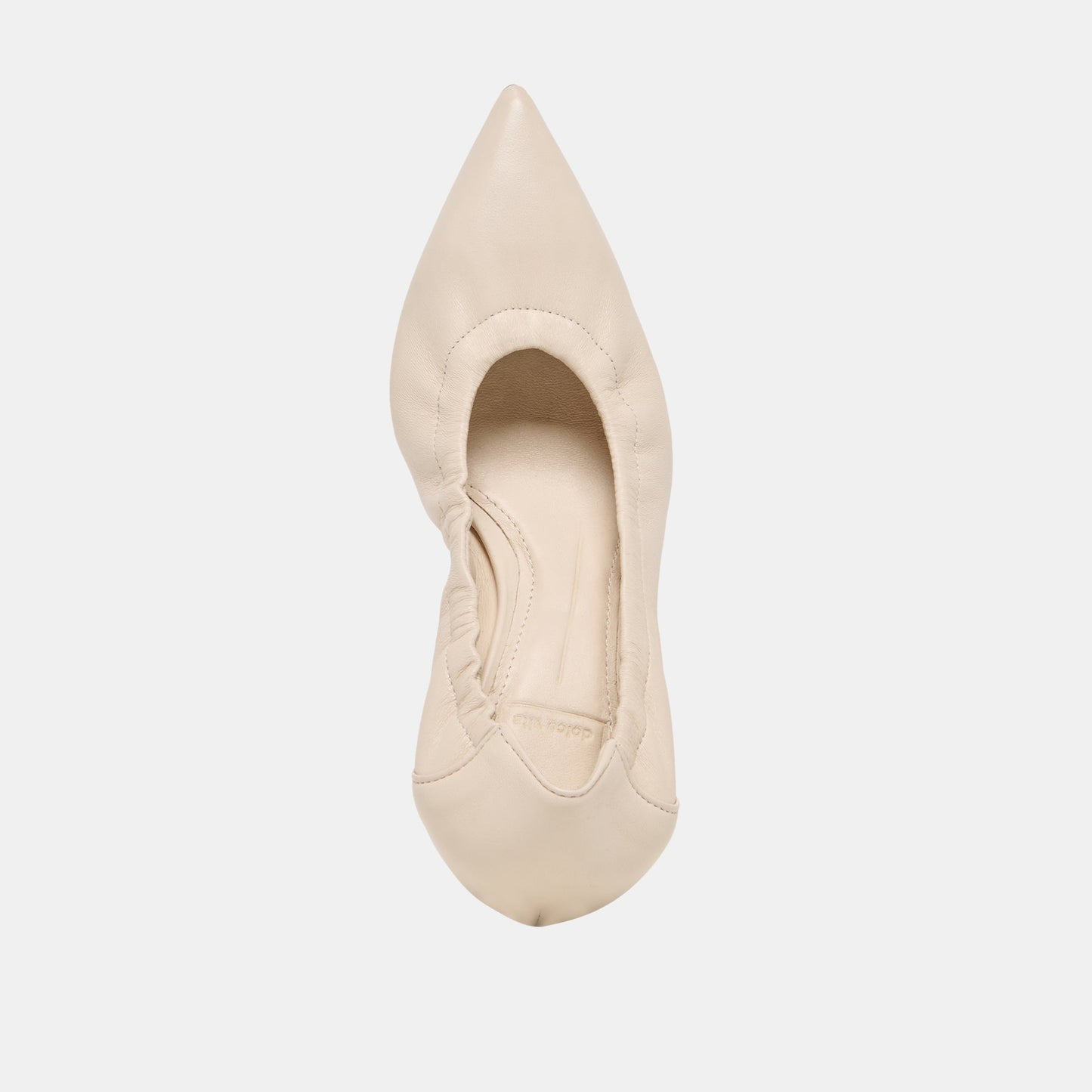 CELTIN HEELS OFF WHITE LEATHER