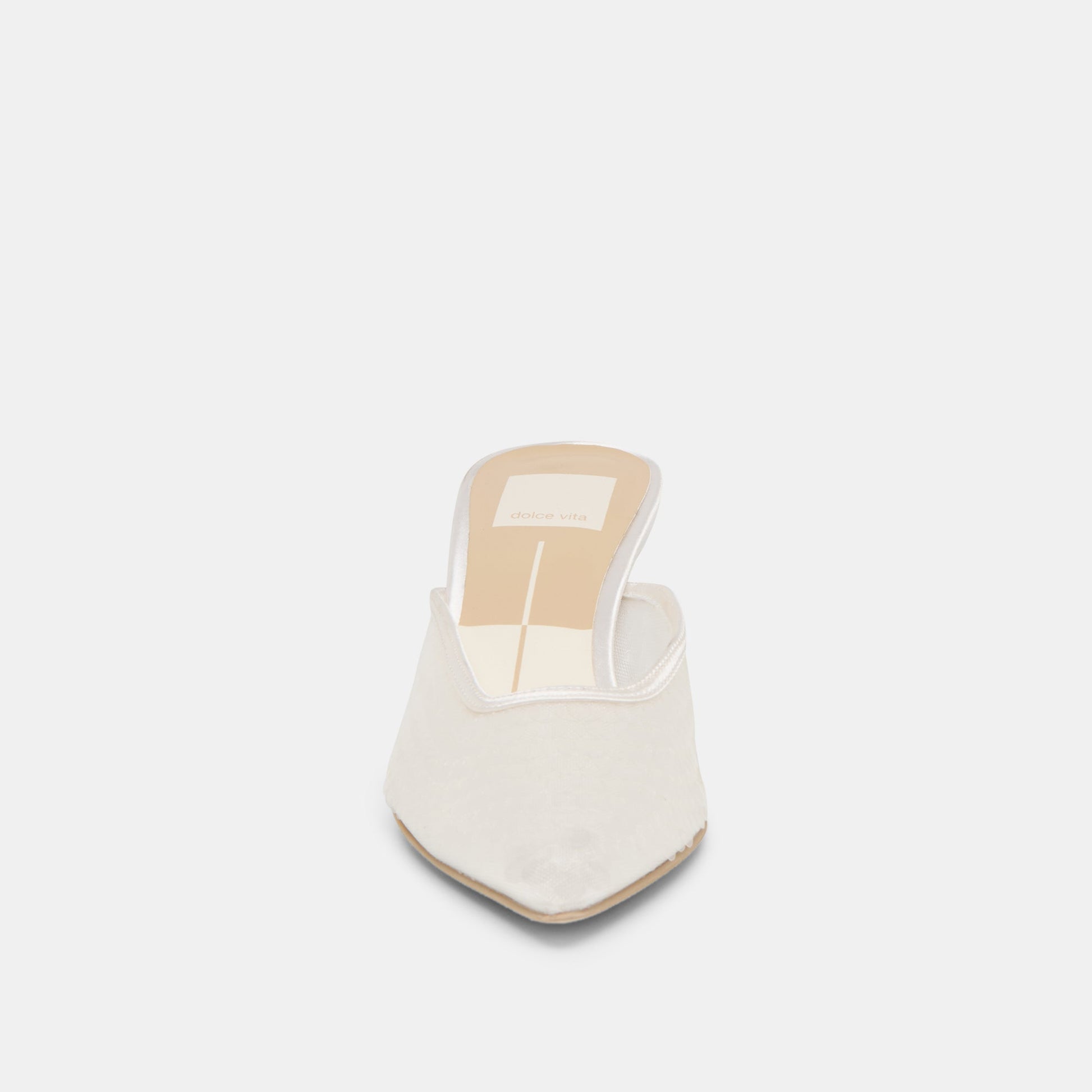 CLEO SEQUIN HEELS IVORY SEQUIN