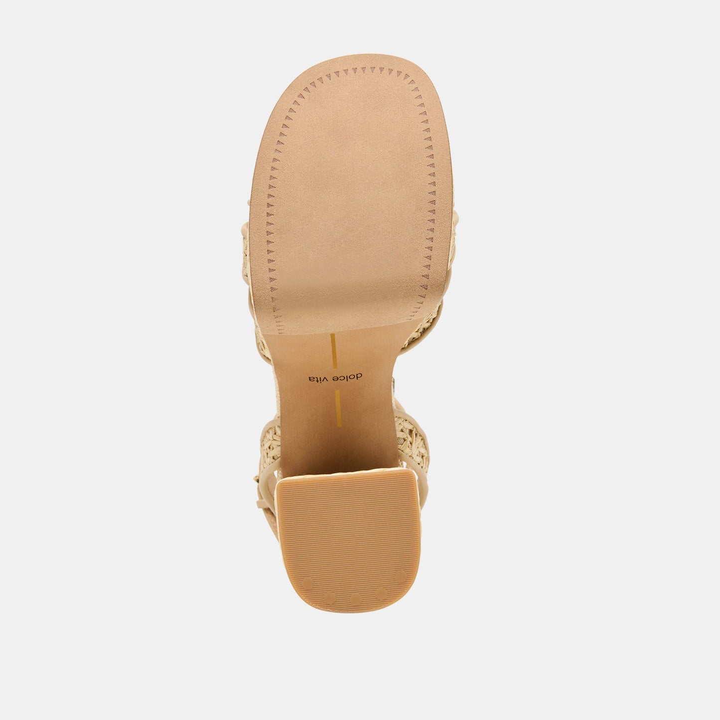 DANILA HEELS LT NATURAL CROSS HATCH RAFFIA