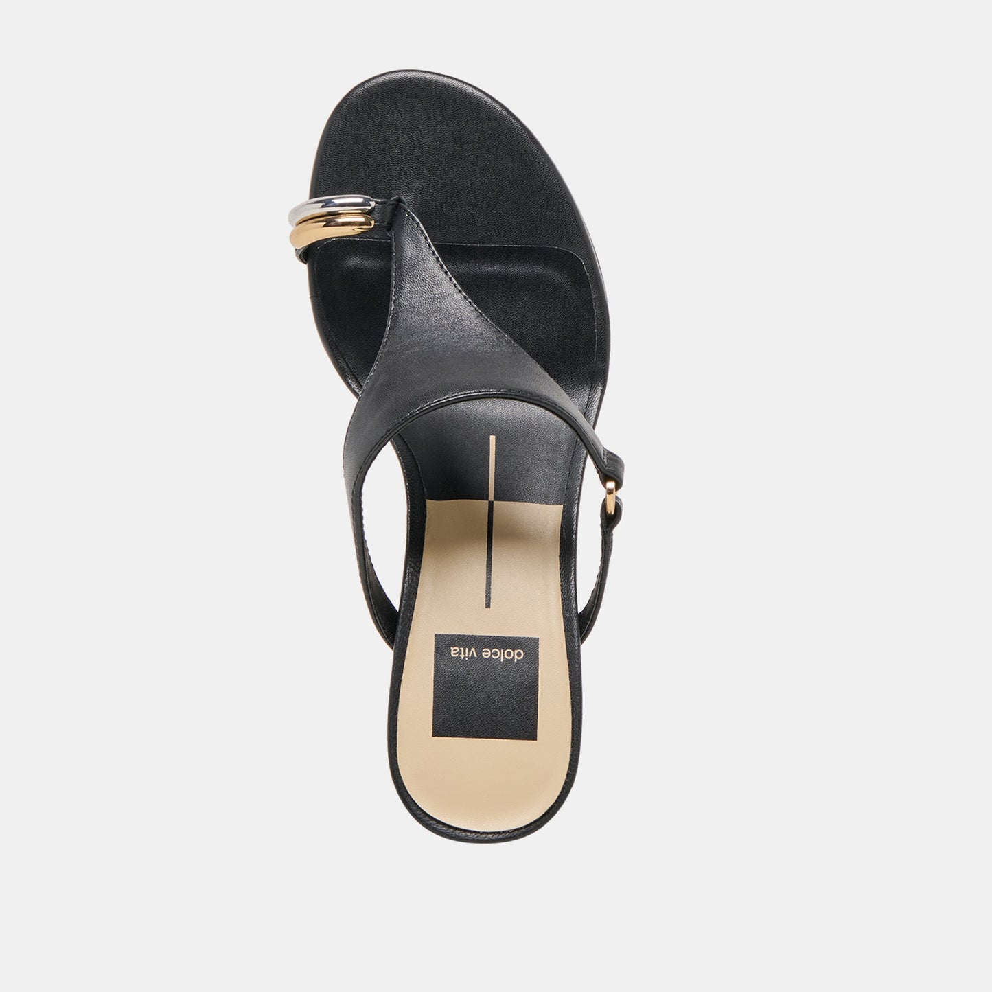 DERREL HEELS BLACK LEATHER