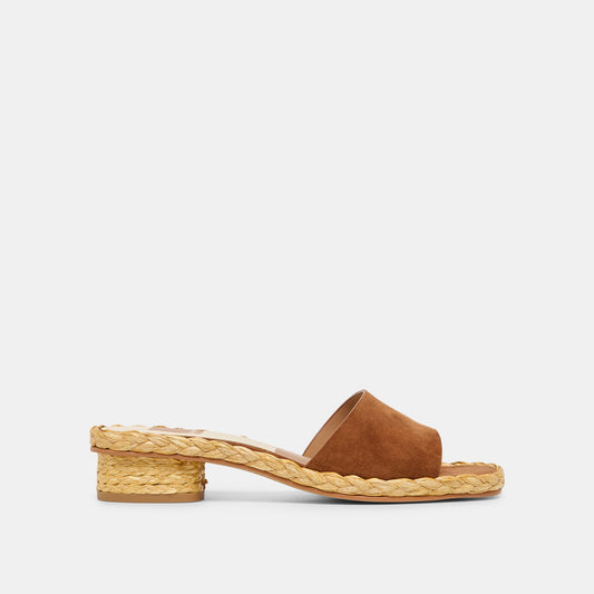 DIXI SANDALS BROWN SUEDE