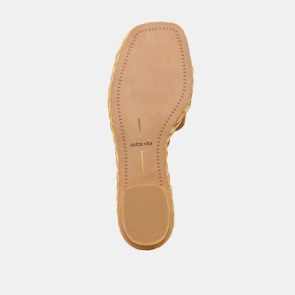 DIXI WIDE SANDALS BROWN SUEDE