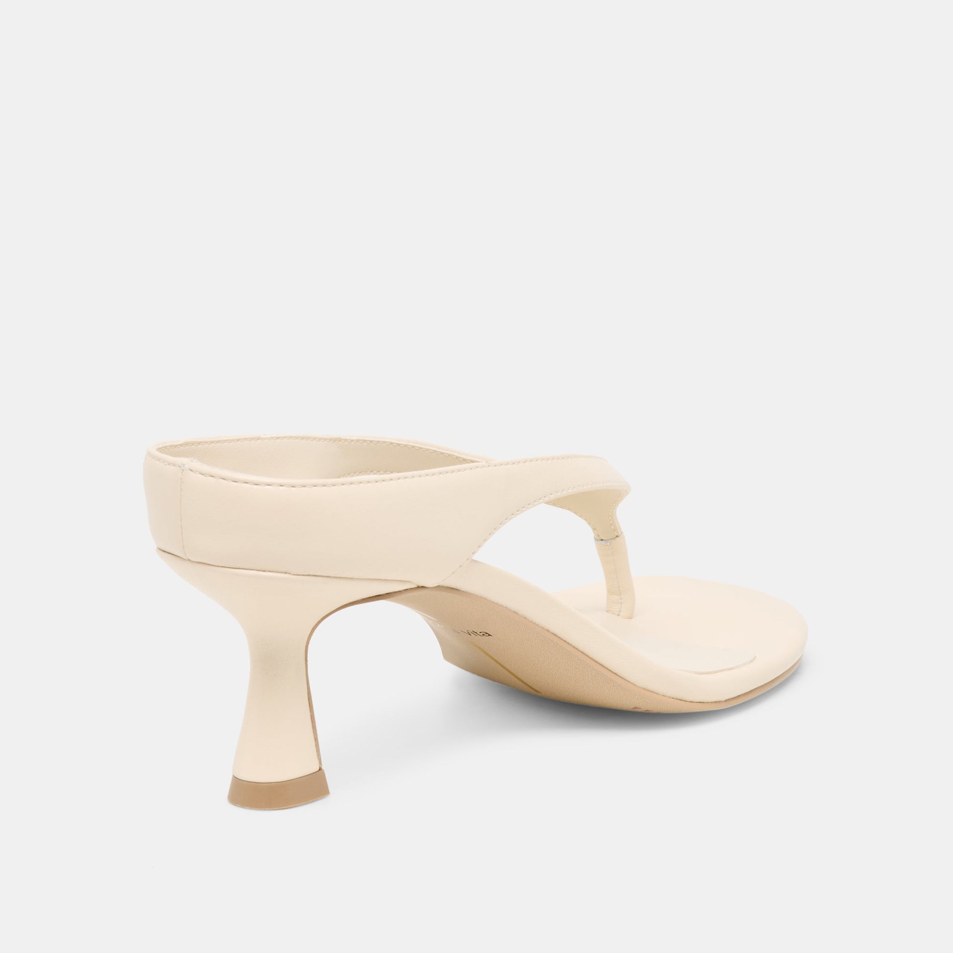 DOREEN HEELS BONE LEATHER