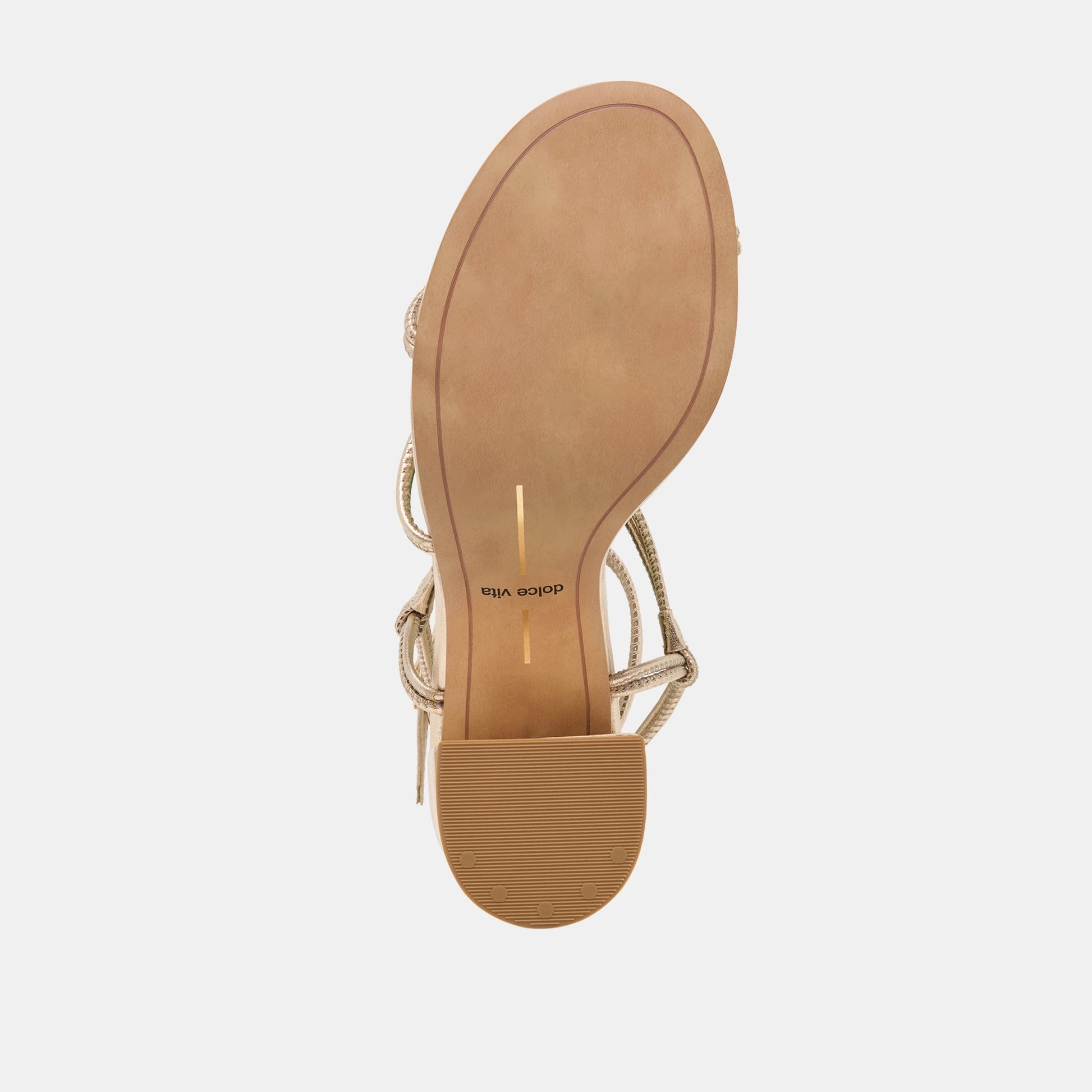 FIZZY HEELS GOLD LEATHER