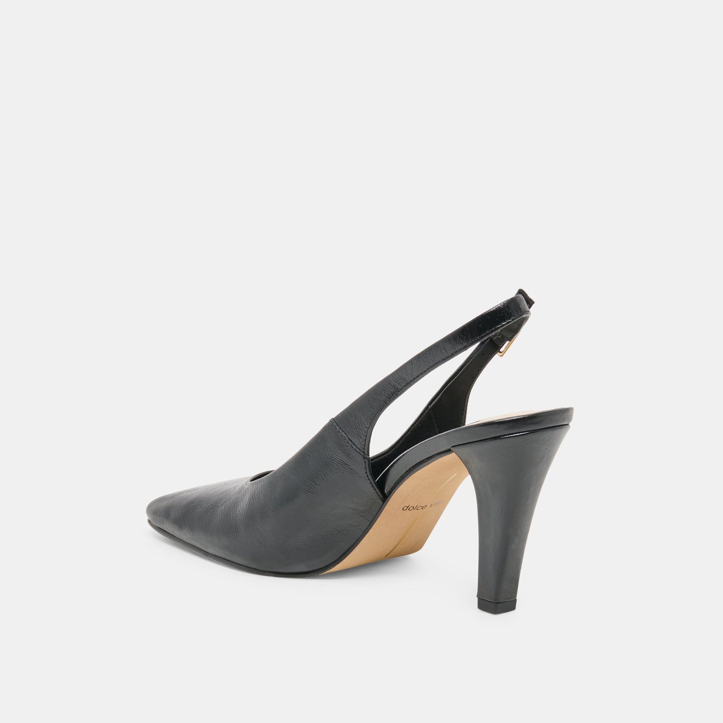 GESSIA HEELS MIDNIGHT LEATHER