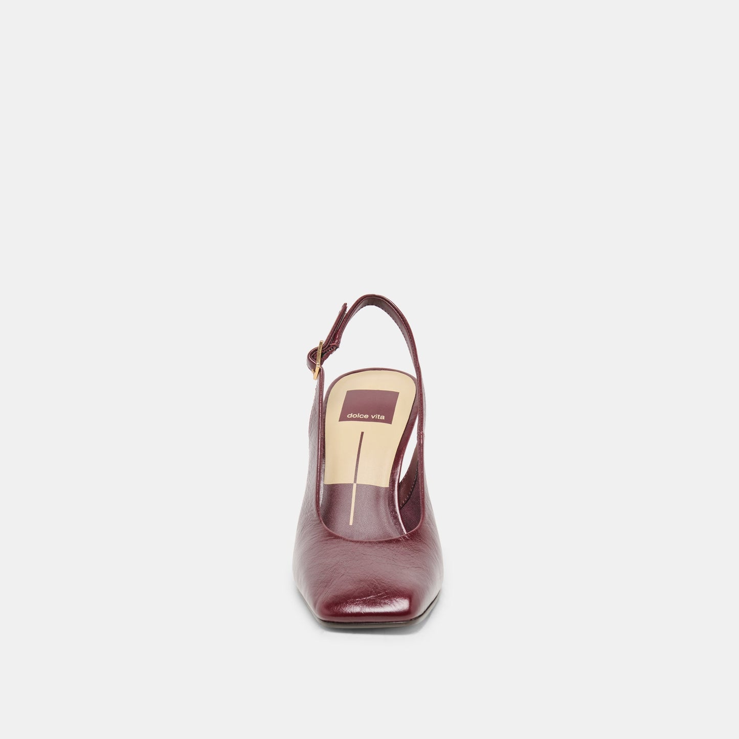 GESSIA HEELS OXBLOOD CRINKLE PATENT