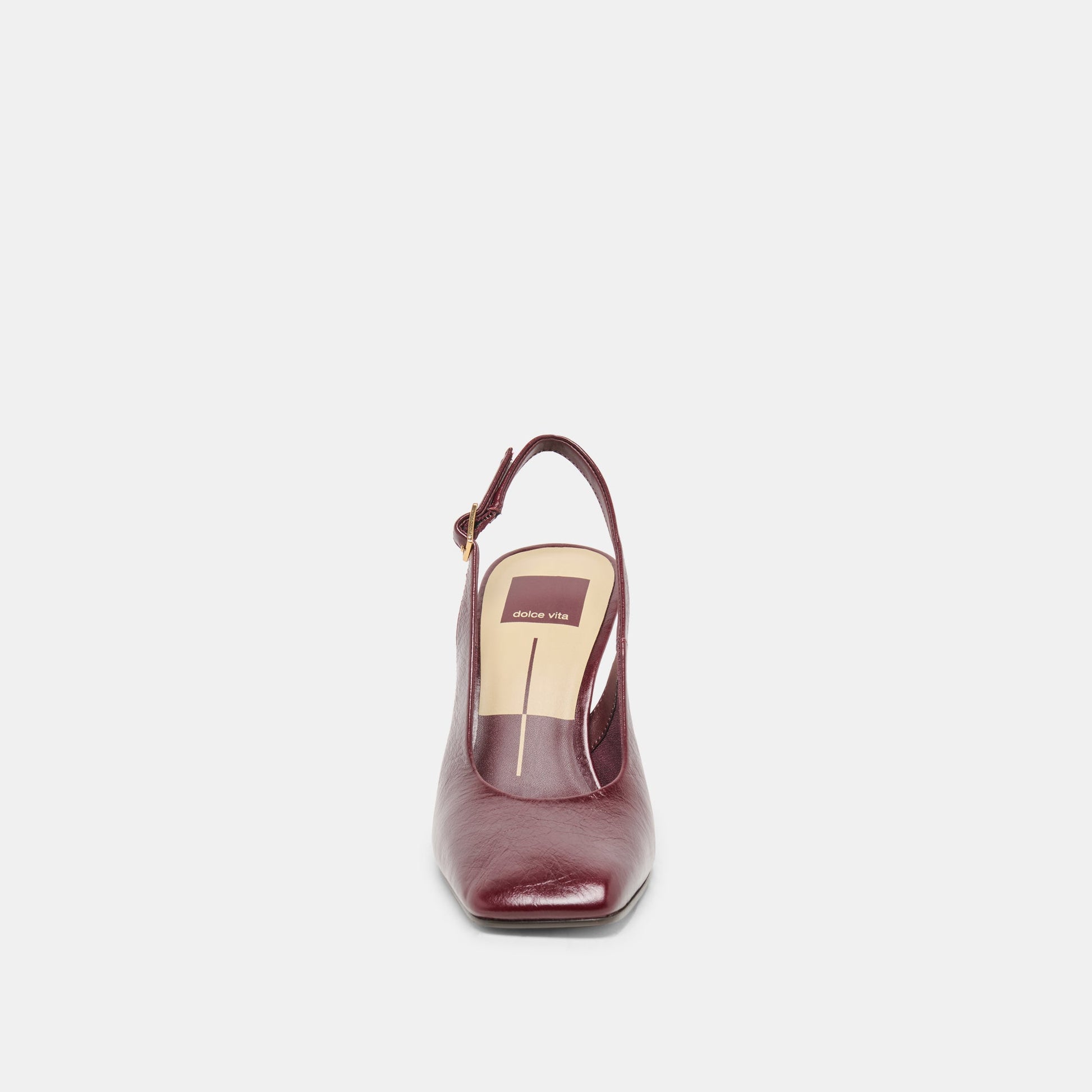 GESSIA HEELS OXBLOOD CRINKLE PATENT