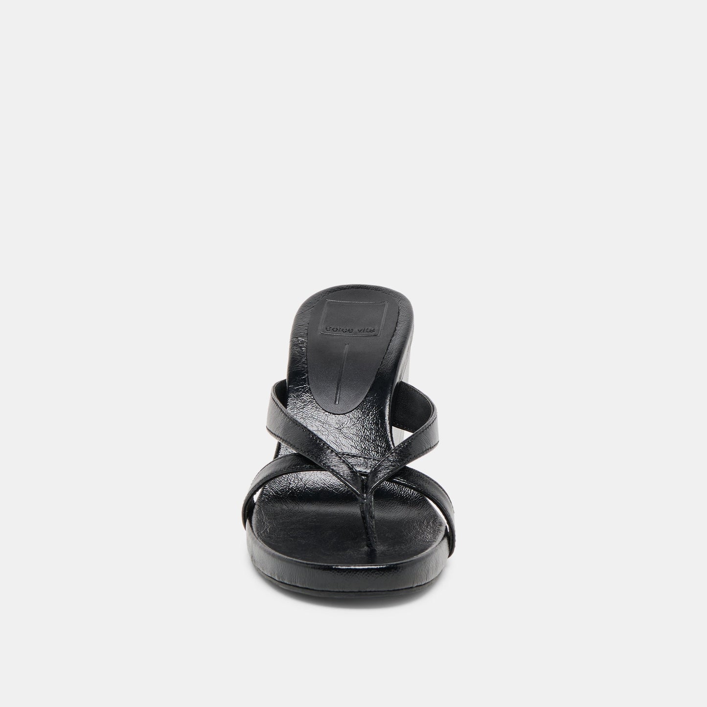 HELAN WEDGES BLACK LEATHER