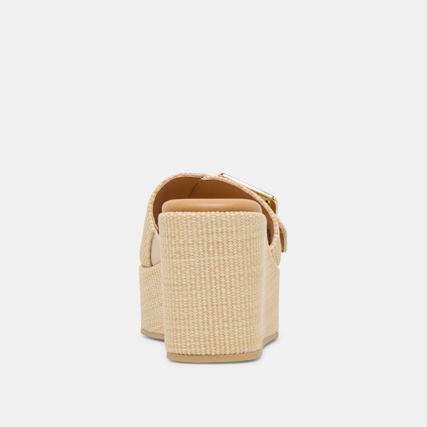 JILIAN WIDE WEDGES LT NATURAL RAFFIA