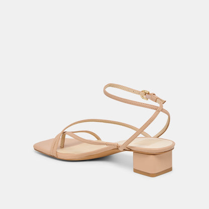 KARLOS SANDALS LT TAN LEATHER