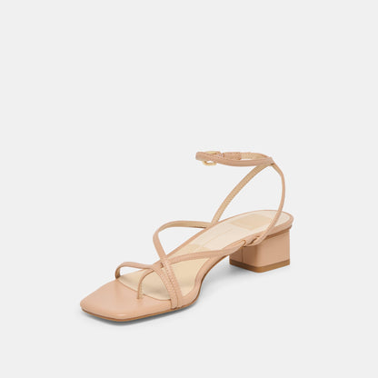 KARLOS SANDALS LT TAN LEATHER