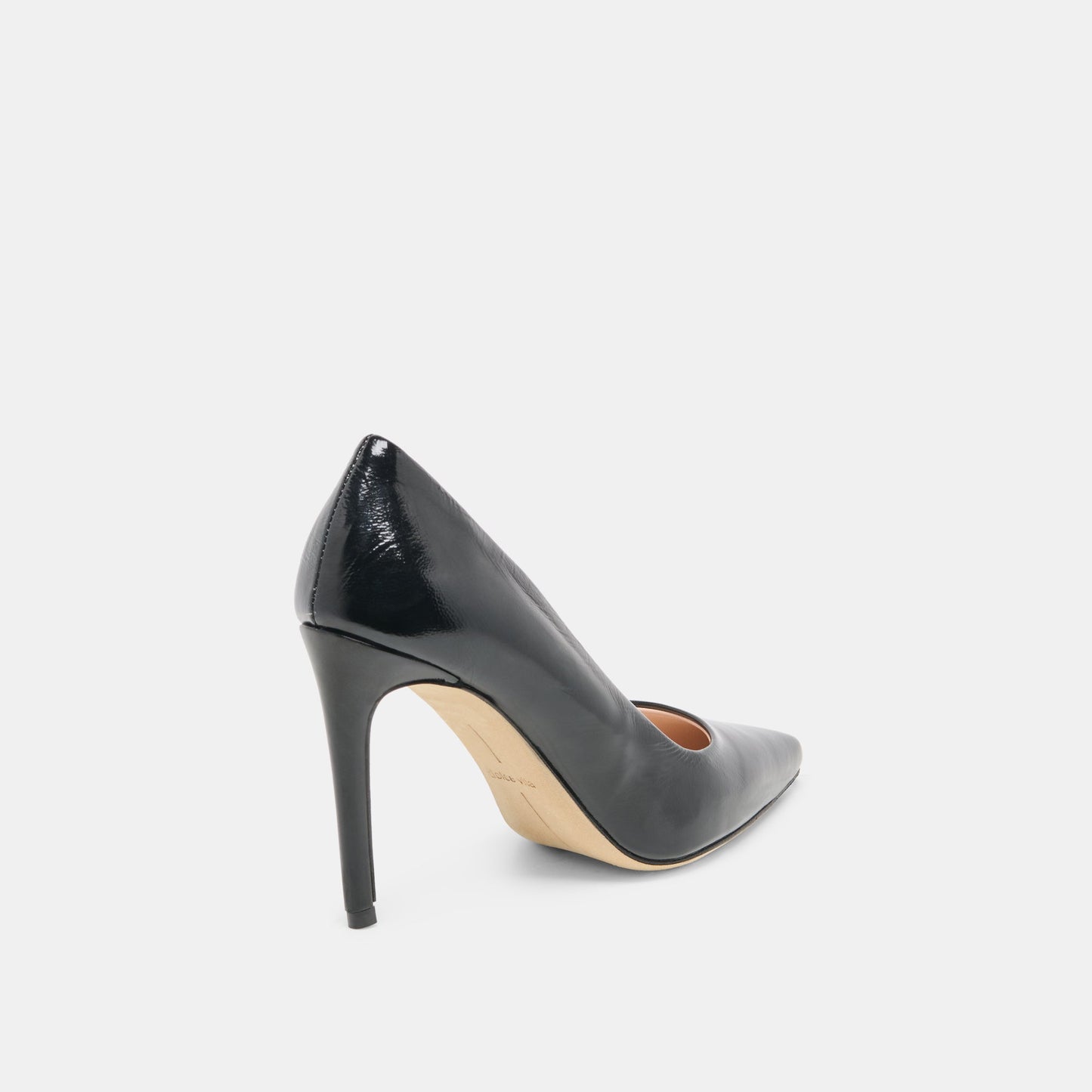 LANKY HEELS BLACK LEATHER