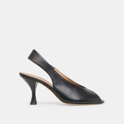 MADOW HEELS BLACK LEATHER