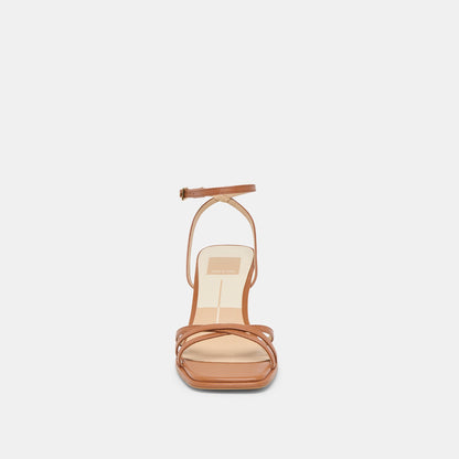 MANJI HEELS SADDLE LEATHER