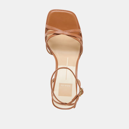MANJI HEELS SADDLE LEATHER