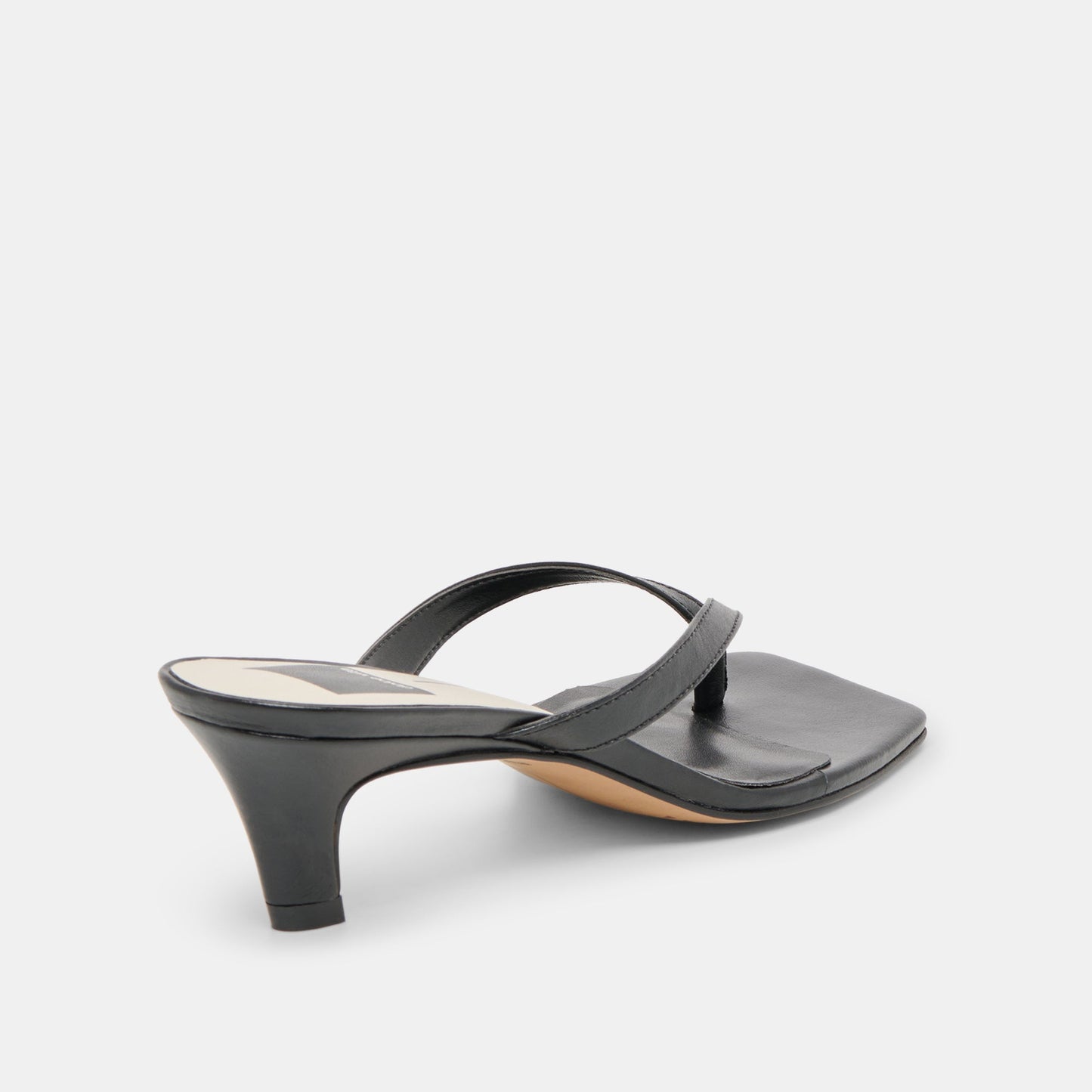 RAMIA HEELS BLACK LEATHER