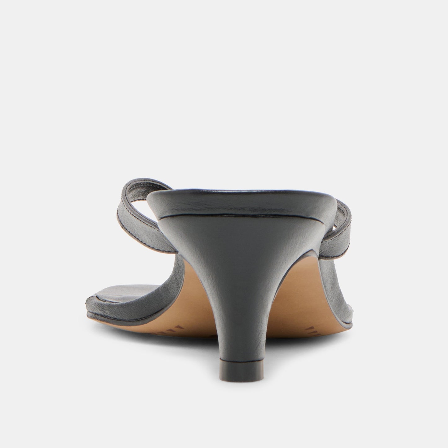 RAMIA HEELS BLACK LEATHER