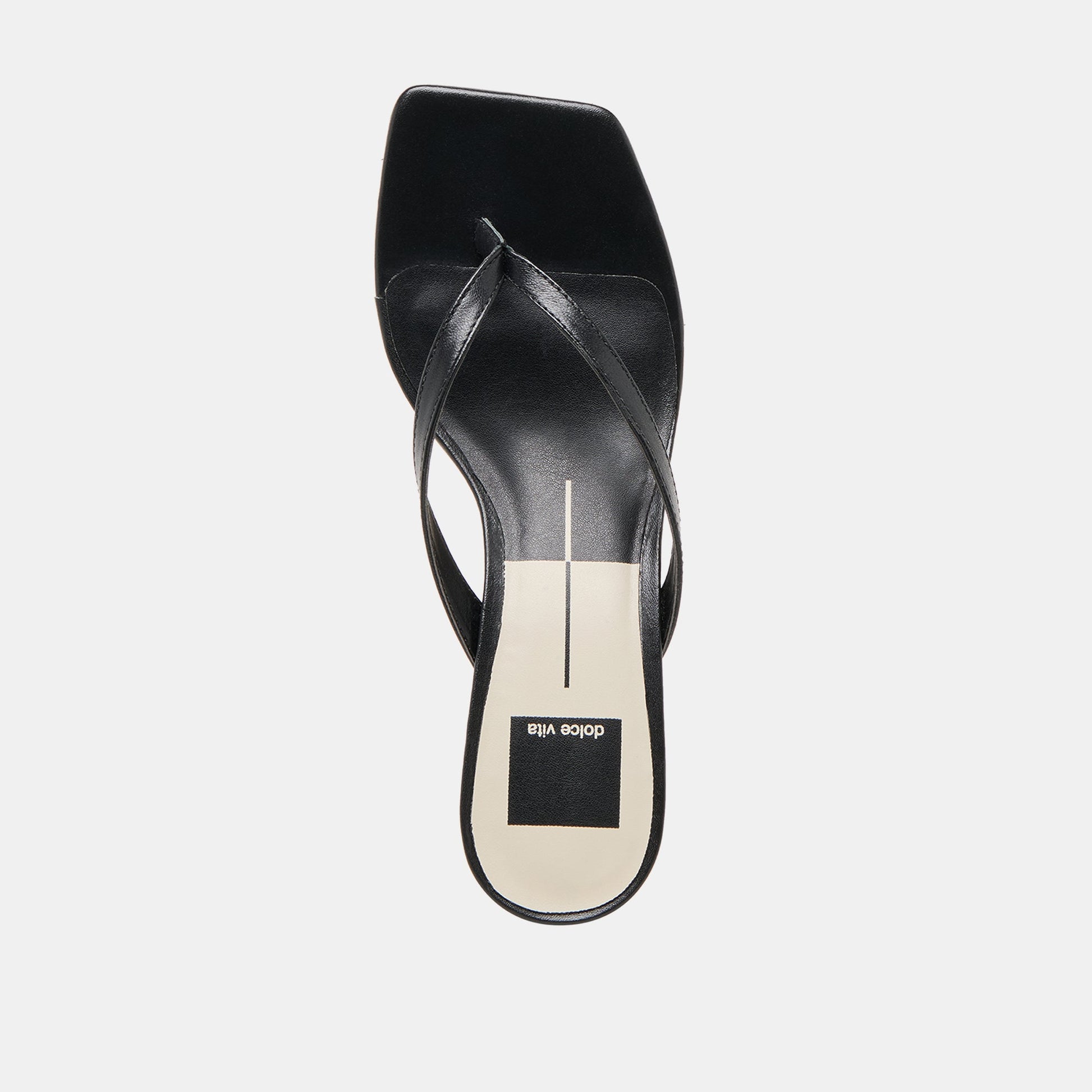 RAMIA HEELS BLACK LEATHER