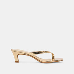 GOLD DISTRESSED LEATHER