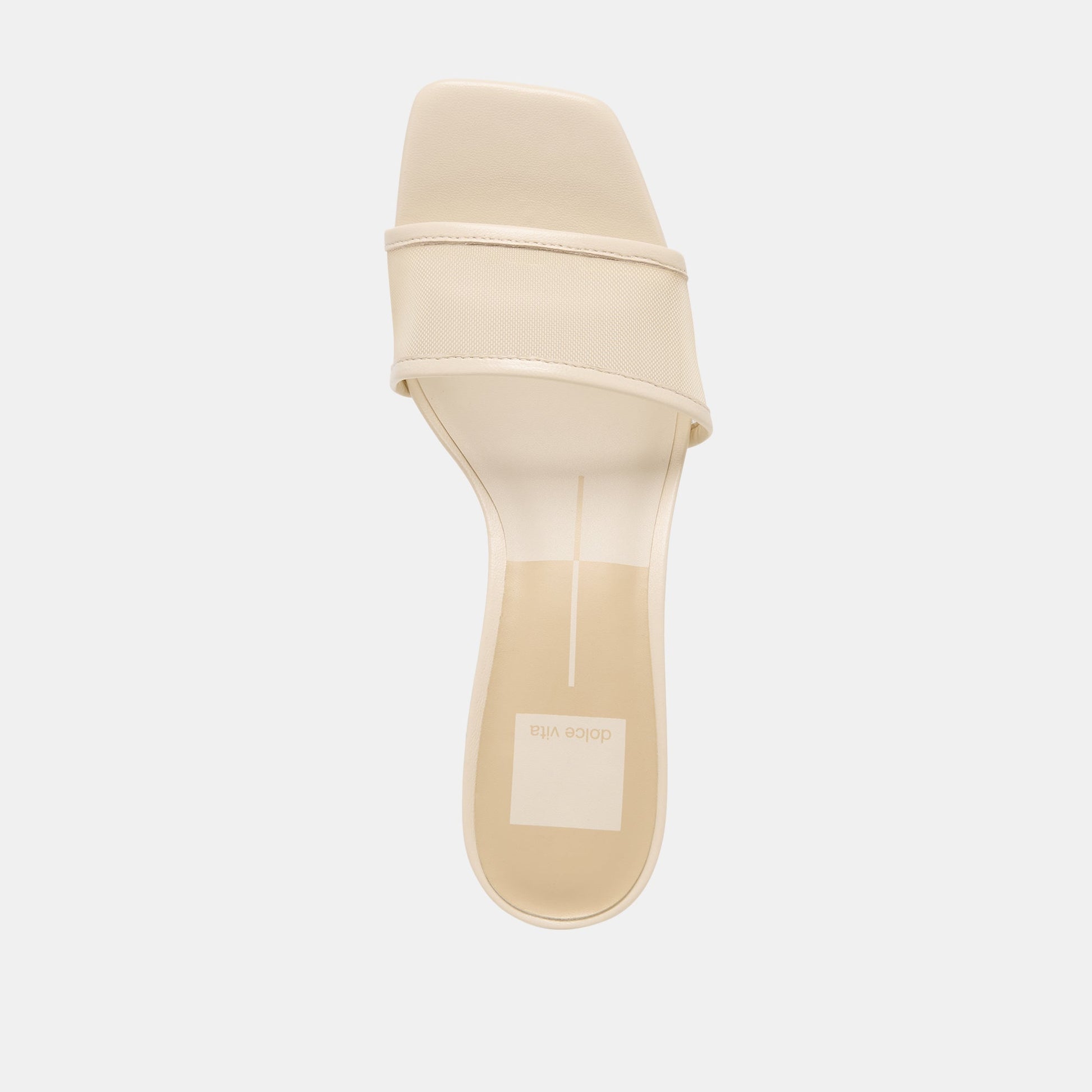 REXA MESH HEELS CREME MESH