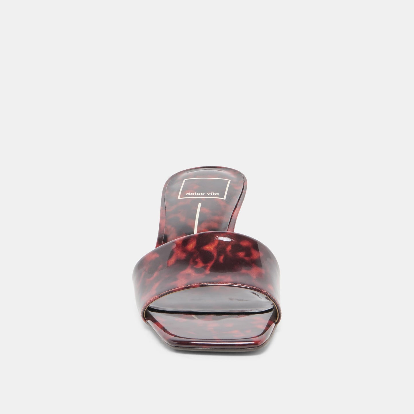 REXA HEELS TORTOISE PATENT LEATHER