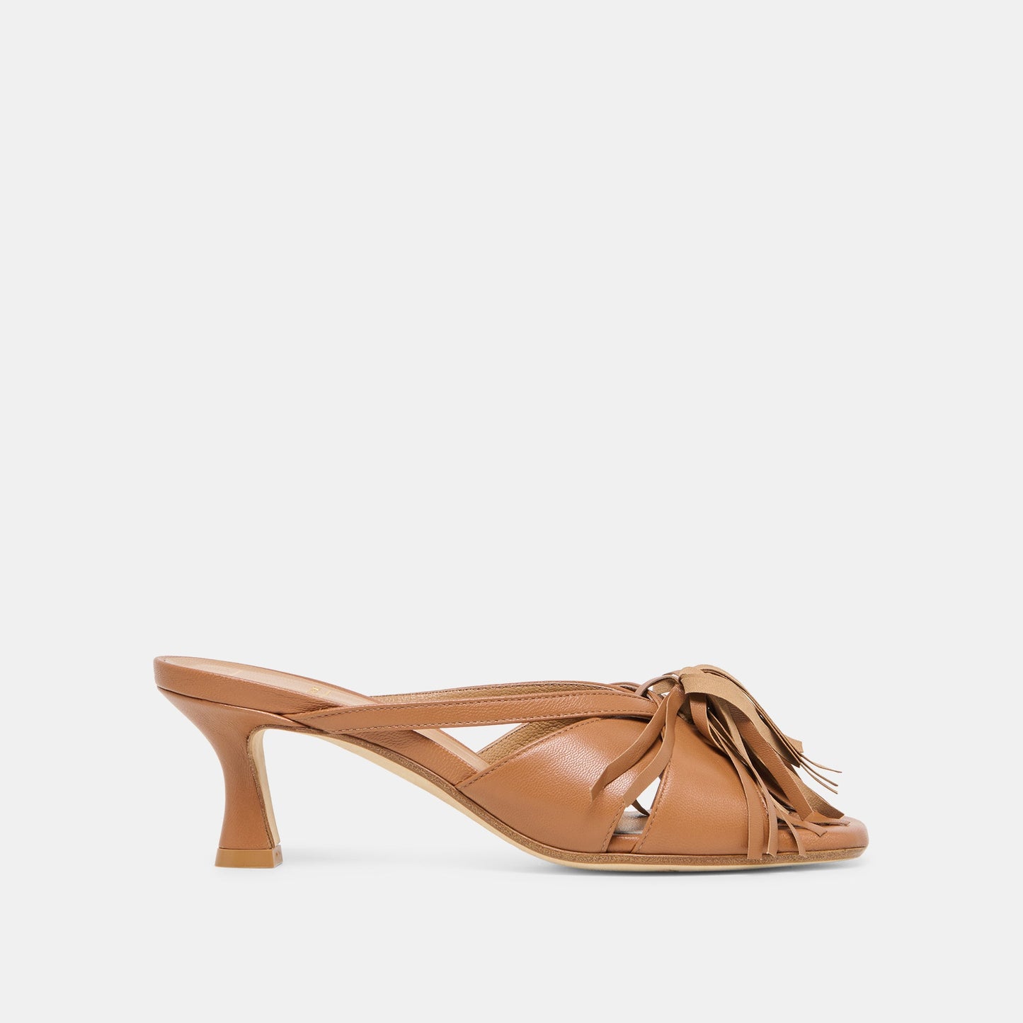 ROSALY HEELS CHESTNUT LEATHER