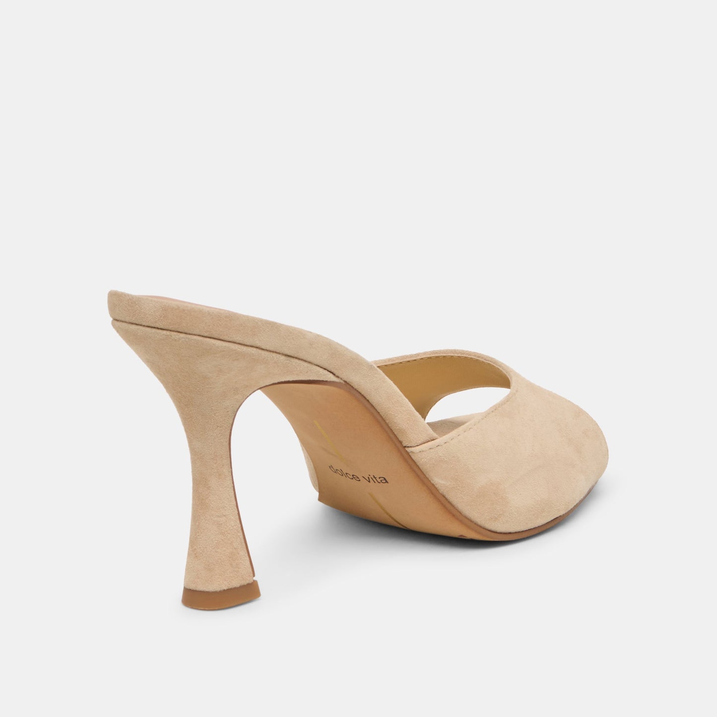 ROSHA HEELS CAMEL SUEDE