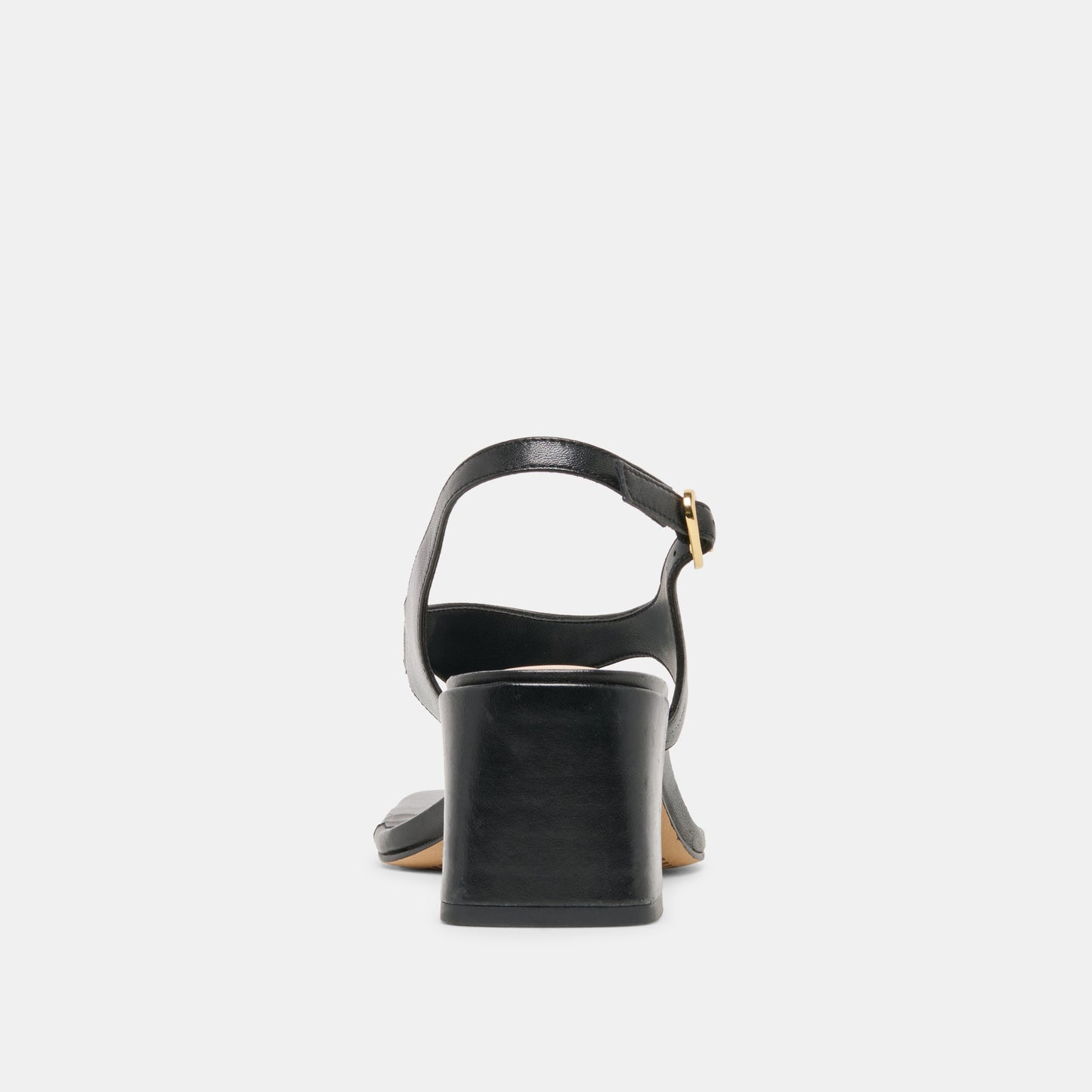 YVES HEELS BLACK LEATHER