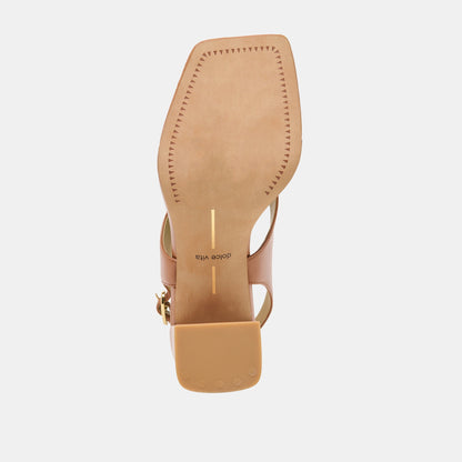 YVES HEELS SADDLE LEATHER
