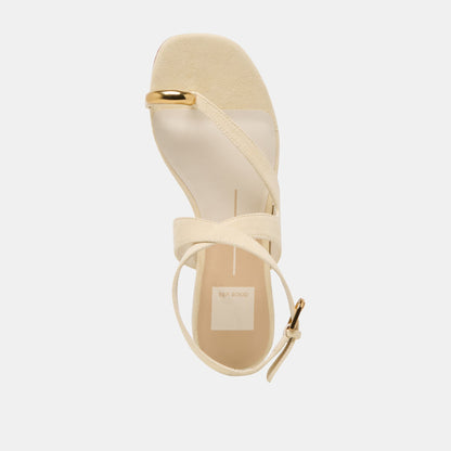 EARLA SANDALS NATURAL SUEDE