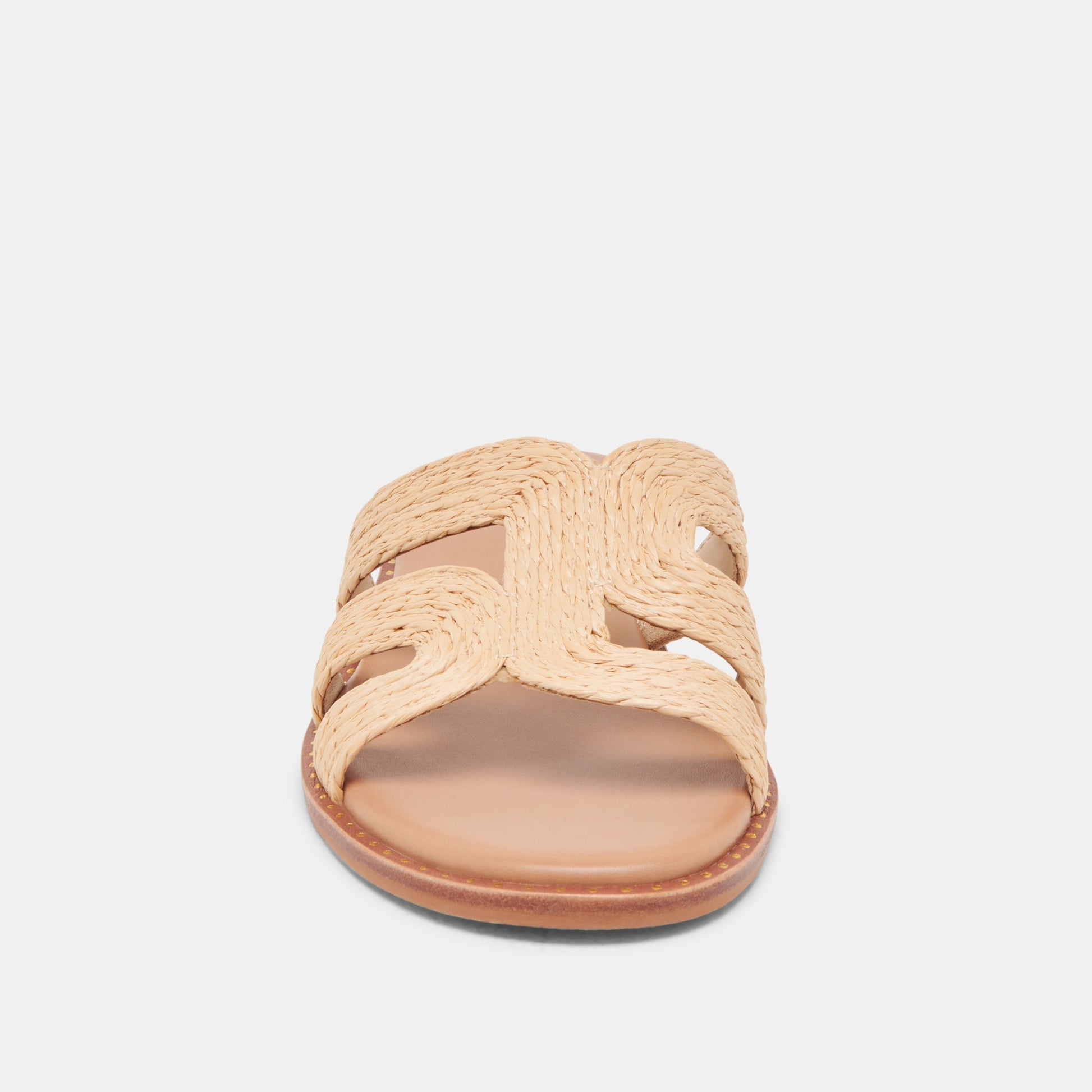 EMON SANDALS LT NATURAL RAFFIA