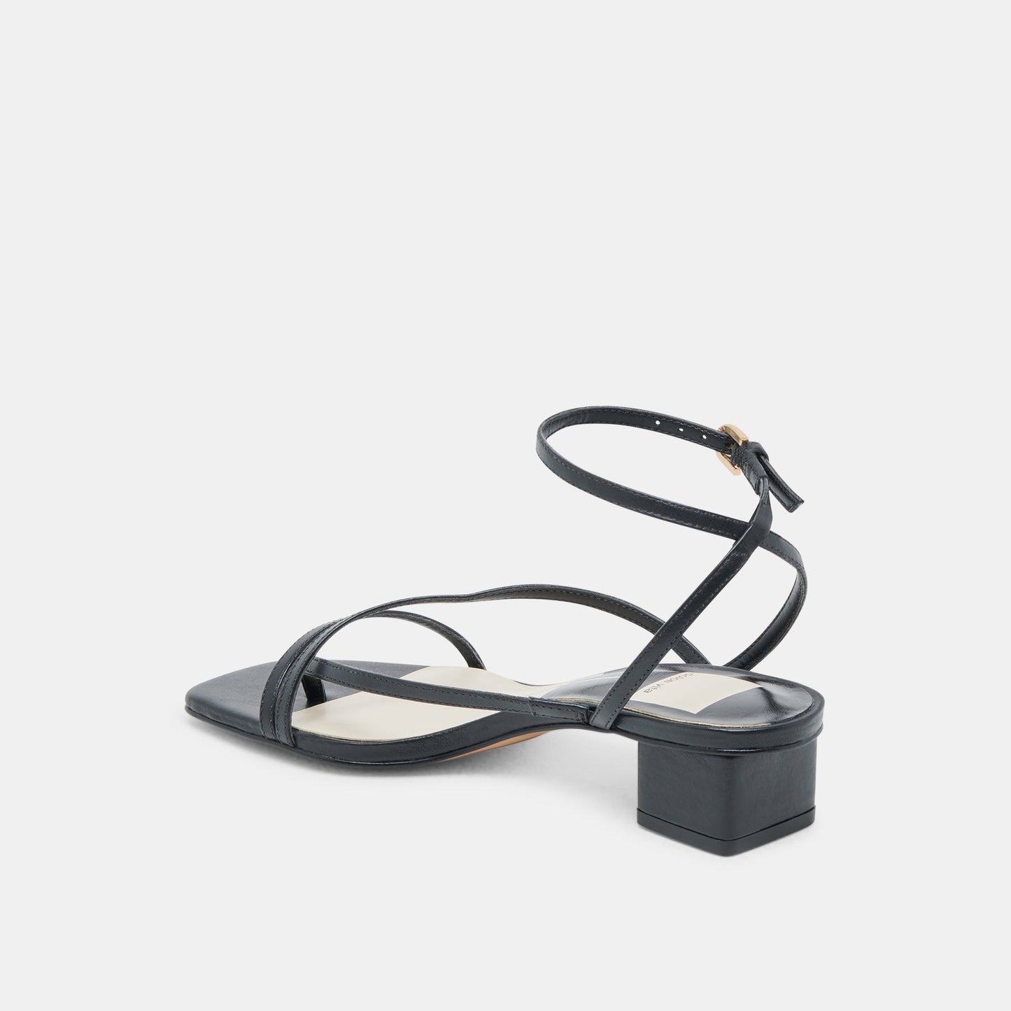 KARLOS SANDALS BLACK LEATHER