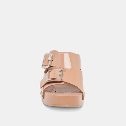 MELODY HEELS TAN LEATHER