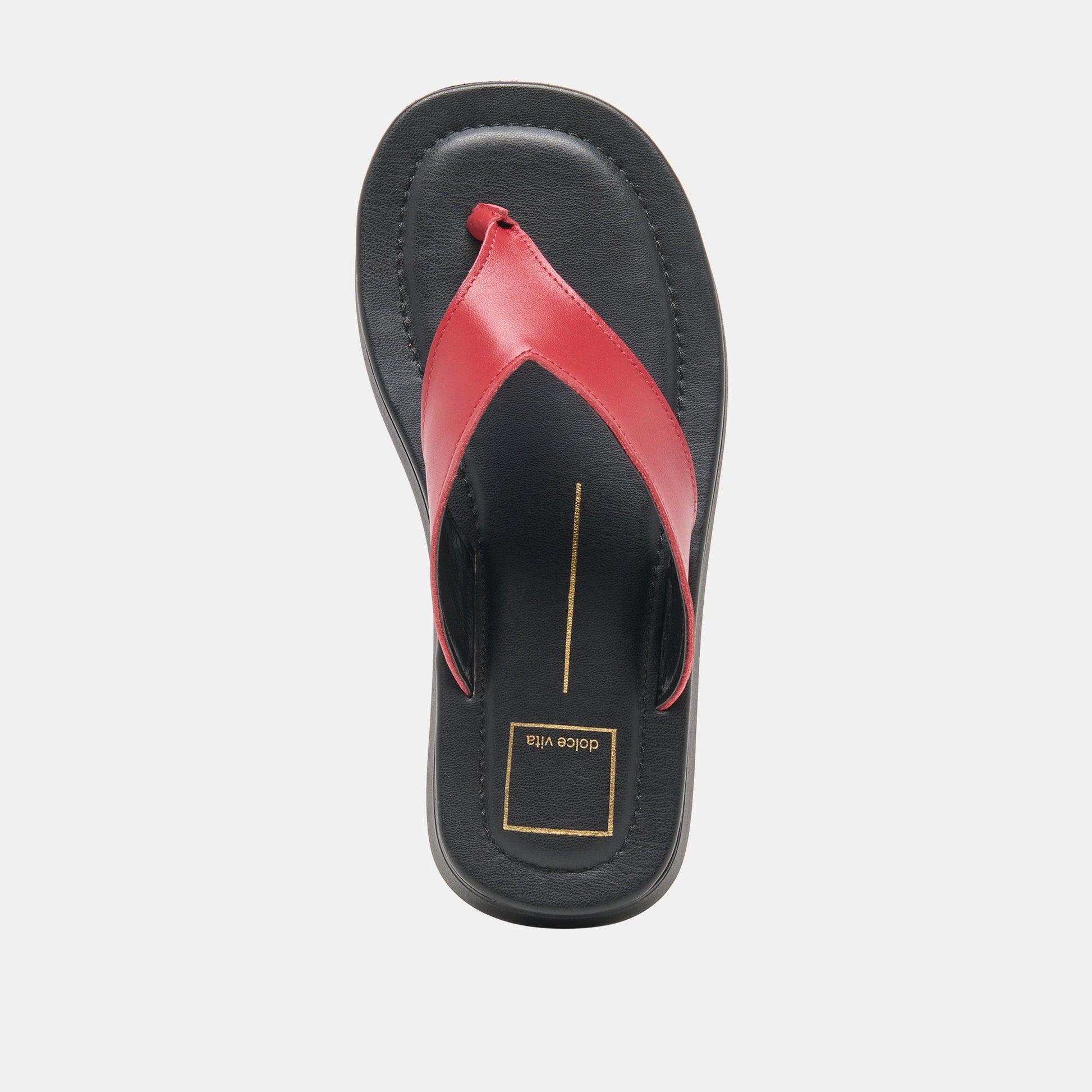 BLAYZE SANDALS RED LEATHER