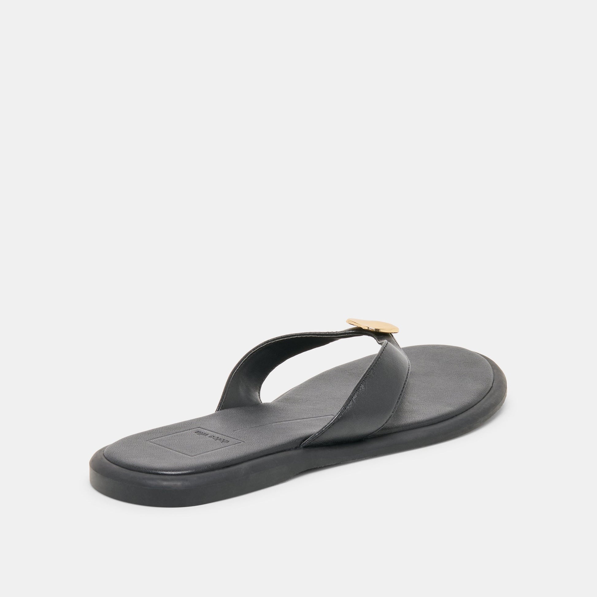 JAINA SANDALS BLACK LEATHER