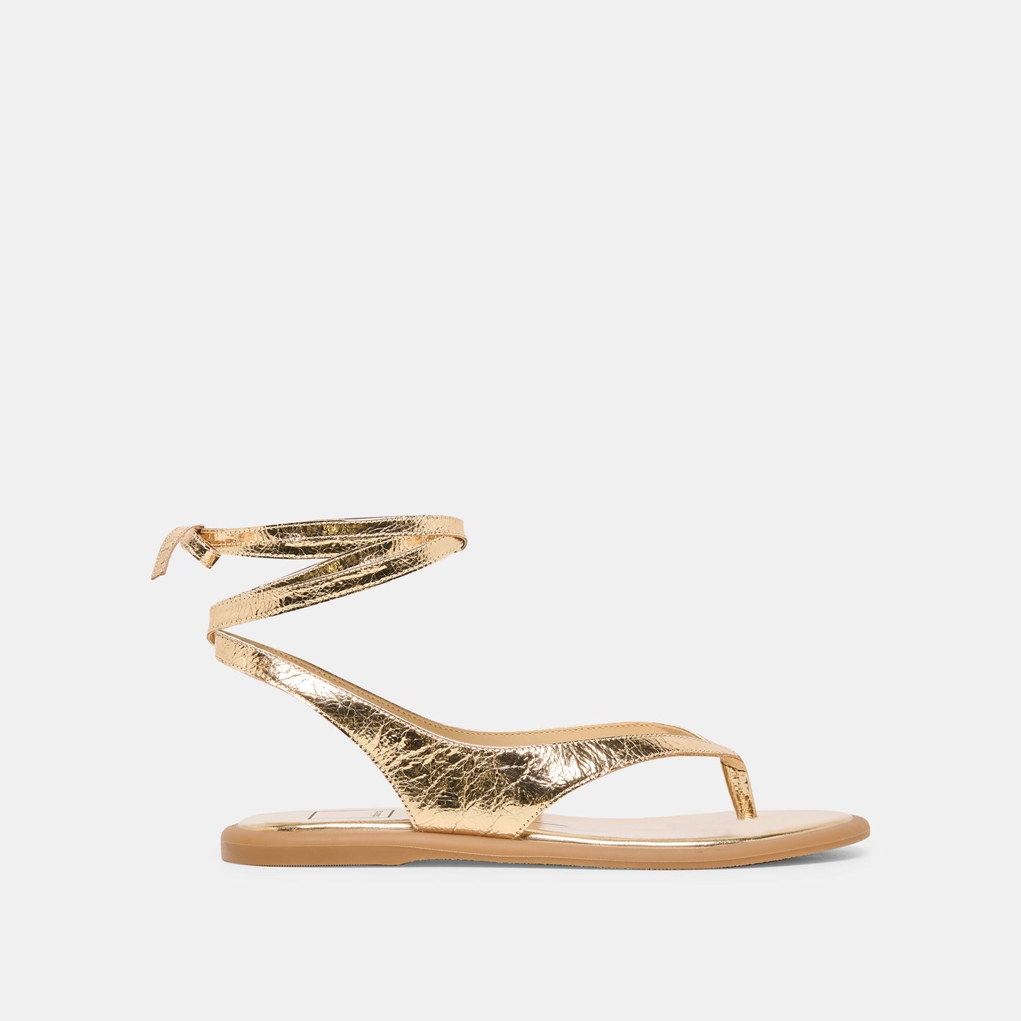 JAYDEN SANDALS GOLD DISTRESSED LEATHER