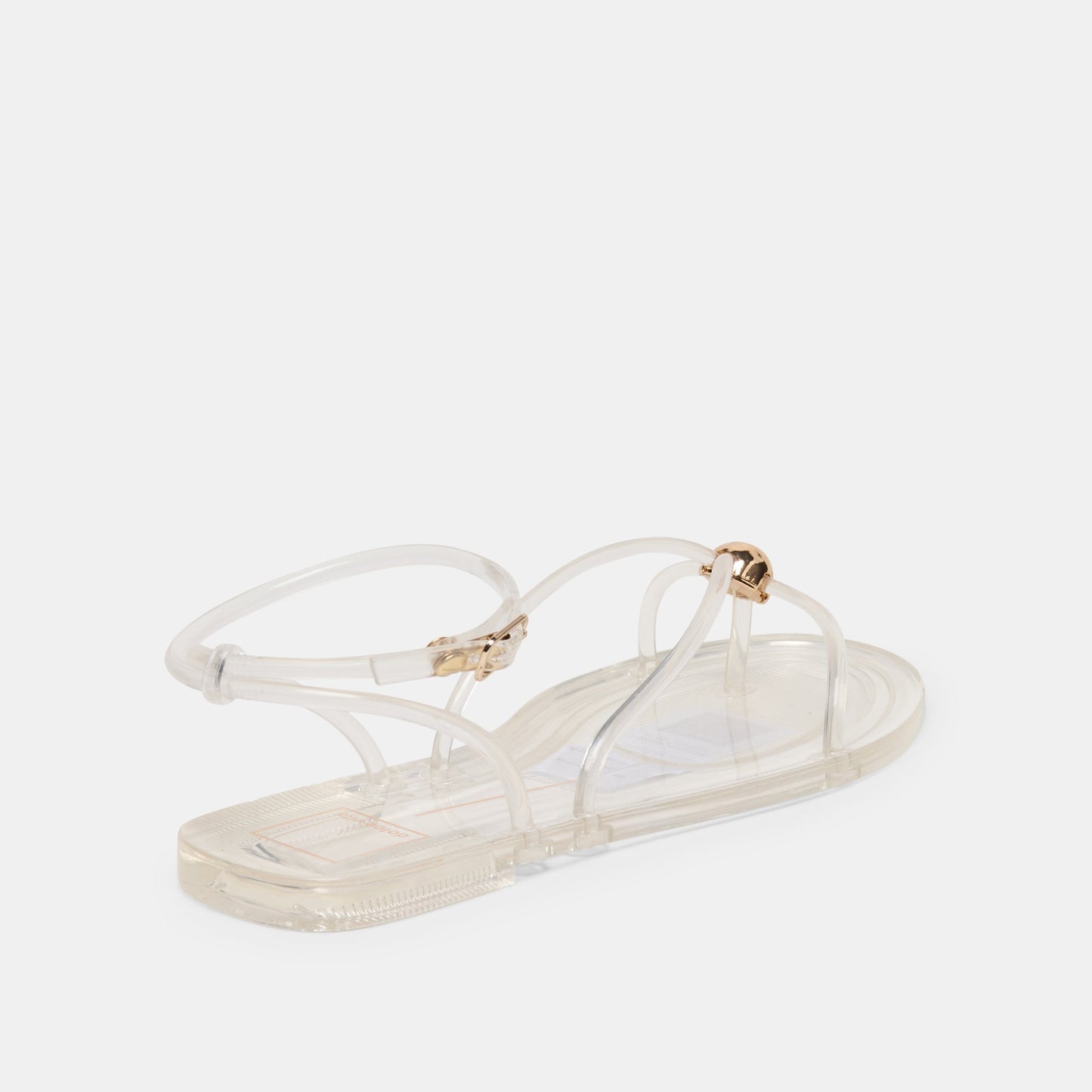 KENLEY VINYL SANDALS CRYSTAL JELLY