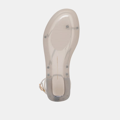 KENLEY VINYL SANDALS SMOKE JELLY