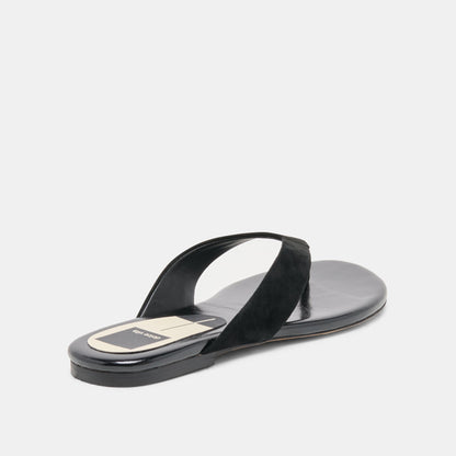 LINNET SANDALS ONYX SUEDE