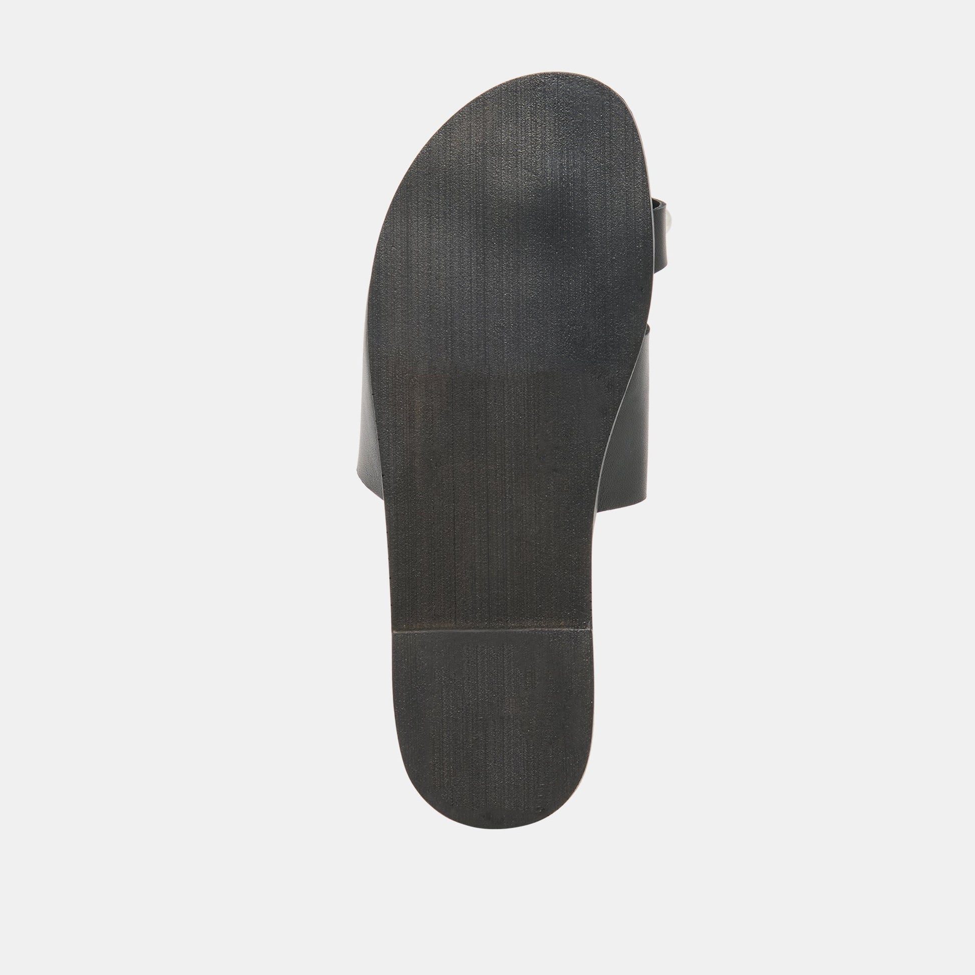 MOXY SANDALS BLACK LEATHER