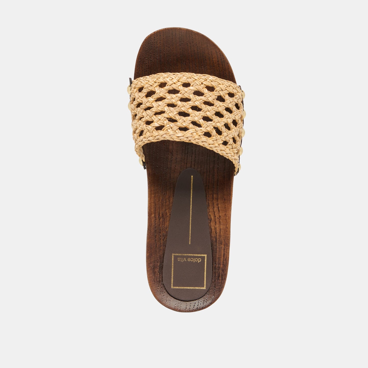 SADIE SANDALS TAN RAFFIA