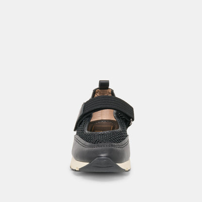 SELINE SNEAKERS BLACK MESH