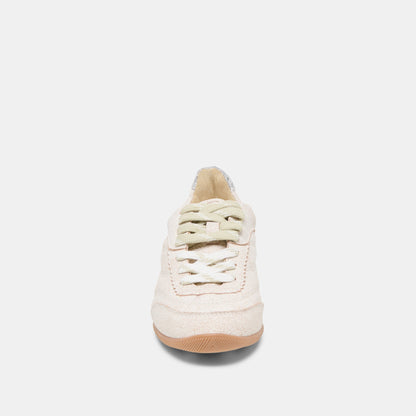 LAINI SNEAKERS OFF WHITE CRACKLED LEATHER