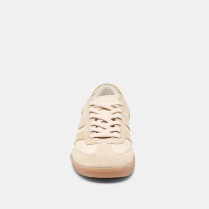 MERIT SNEAKERS WHITE GOLD LEATHER