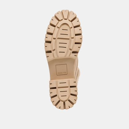 MILZA PLUSH LOAFERS DUNE SUEDE