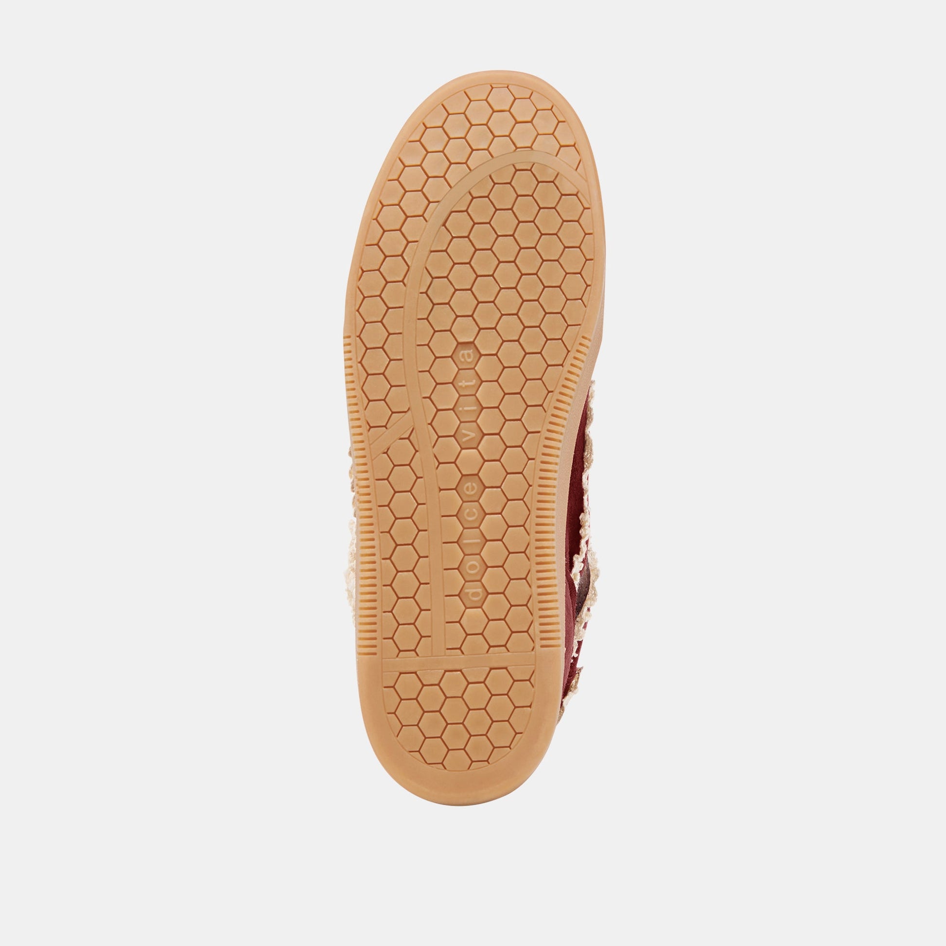 NOTICE LACE SNEAKERS OXBLOOD SUEDE