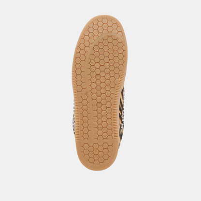 NOTICE STITCH SNEAKERS TIGER CALF HAIR